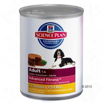 Hills Science Plan Canine Adult 6 x 370 g pour ch
