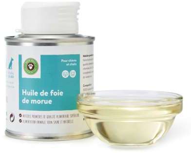 Huile de foie de morue pour Chien 100ml
