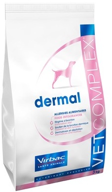 Croquettes Virbac Vetcomplex Dermal pour chiens Sa