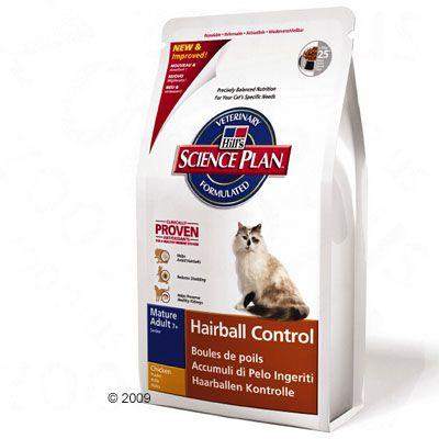 1,5kg Hairball Control Adult 7+ Hills Feline Croq