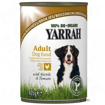 6x820g Yarrah Bio poulet pour chien