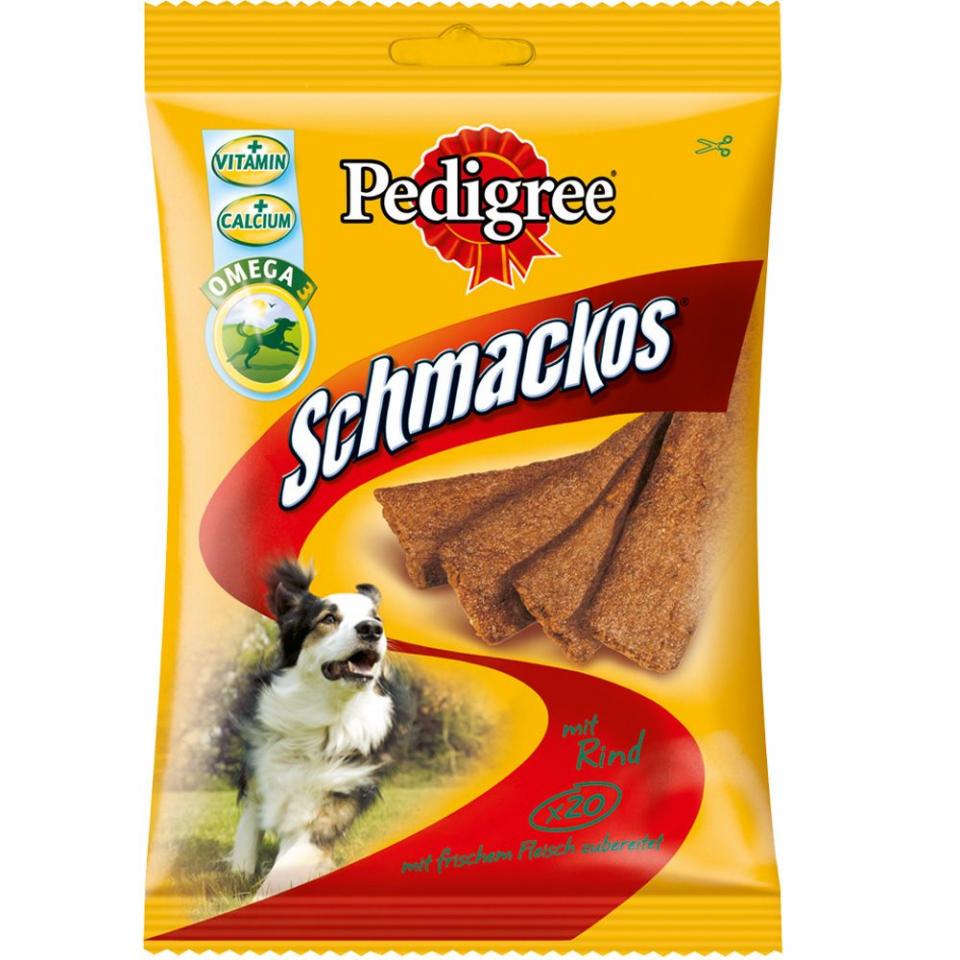 Pedigree Schmackos pour chien - 3 x 20 friandises,