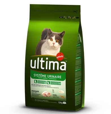 Ultima Système Urinaire pour chat - 2 x 3 kg