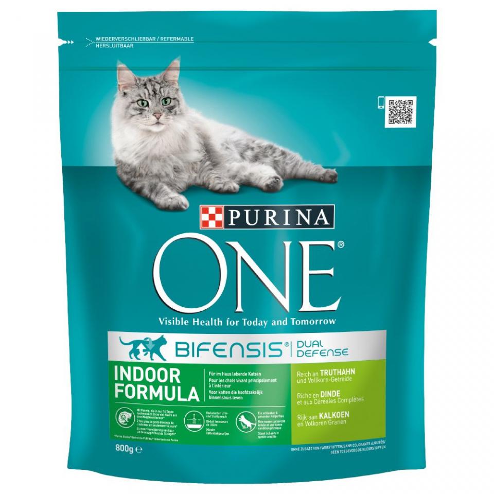 PURINA ONE Indoor Formula pour chat - 1,5 kg
