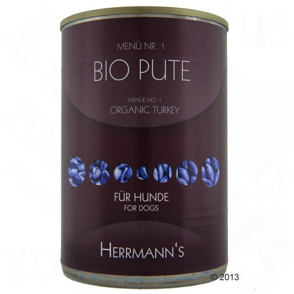 Herrmanns Menu Classic 6 x 400 g pour chien - poul