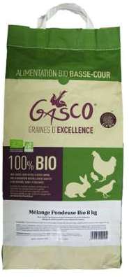 Gasco - Mélange de Graines Bio pour Poules Pondeus