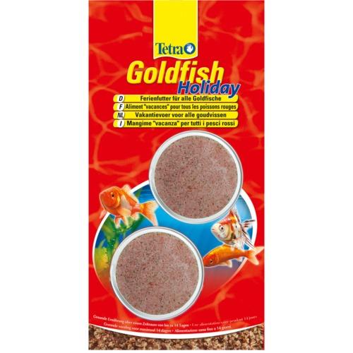 Tetra - Aliment Goldfish Holiday en Bloc de 14J po