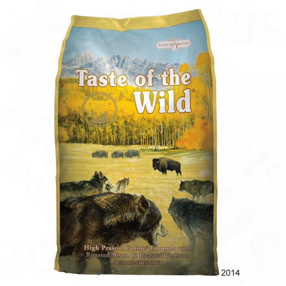 13kg High Prairie Canine Taste of the Wild Croquet