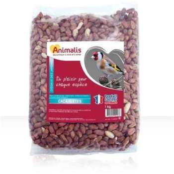 Animalis - Cacahuètes pour Oiseaux des Jardins - 1Kg Animalis - Cacahuètes pour