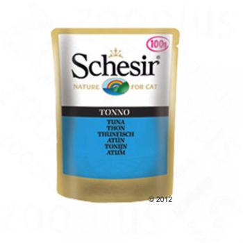 Schesir en gelée 6 x 100 g pour chat - émincé de poulet Schesir en gelée 6 x 100 g