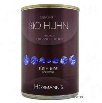 Herrmann s Menu Classic 6 x 400 g pour chien - lot Herrmann s Menu Classic 6