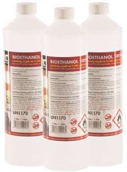 Bioéthanol à 100 dénaturé 15 x 1 L - HöFER CHEMIE Bioéthanol à 100 dénaturé