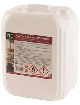 Bioéthanol à 100 dénaturé 12 x 10 L - HöFER CHEMIE Bioéthanol à 100 dénaturé
