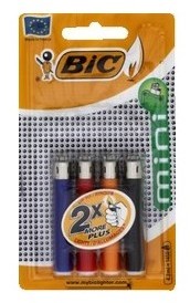 Briquets, taille mini, avec sécurité enfant