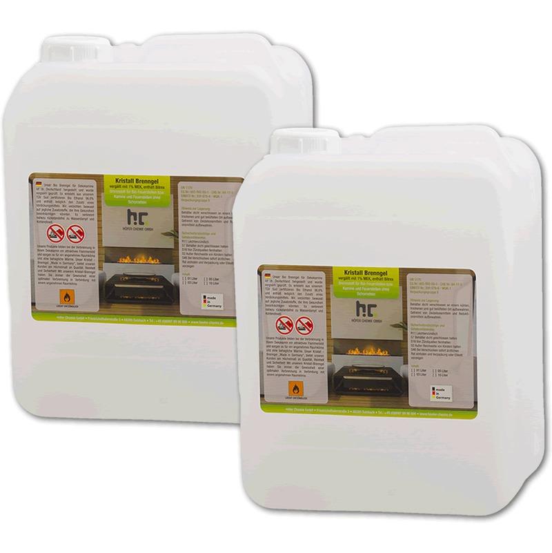 Bioéthanol en gel 6 x 5 L - HöFER CHEMIE GMBH