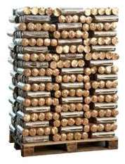 Bois compressé de jour - 1 Tonne - 510 Bûches - MA
