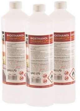 Bioéthanol à 100% dénaturé 06 x 1 L - HöFER CHEMIE