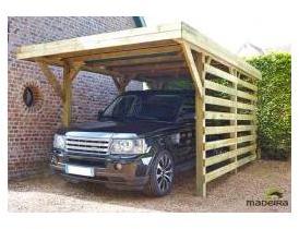 MADEIRA - Carport 1 voiture bois traité autoclave
