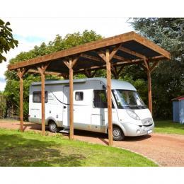 MADEIRA - Carport pour camping-car bois traité aut