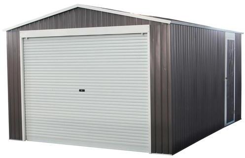 Garage métal Nevada avec porte roulante - 15,61m²