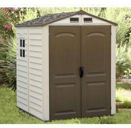 Abri de jardin PVC Duramax Woodstyle - 3 61 m Abri de jardin PVC Duramax