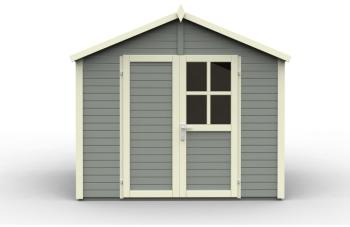 Abri de jardin en bois Sonderborg 3 Gris - 5 82 m Abri de jardin en bois Sonderborg
