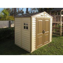 Abri de jardin PVC Duramax Woodstyle - 4.13 m²