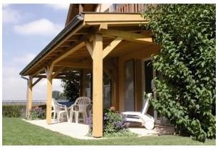 Carport autoportant Vanoise - 5.40 x 2.84 m - 15.3