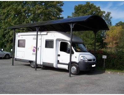 Carport camping car en aluminium