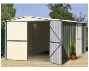 Garage métal TRECO 10x17 Colorbond (3,07 x 5,26 x