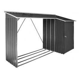 Abri bûches et remise métal Duramax Woodstore