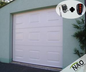 Porte de garage motorisée sur mesure
