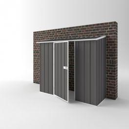 Abri métal Compact gris ardoise - 1 70 m2 Abri métal Compact gris ardoise