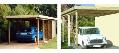 Carport Abri Auto Autoportant ou Adossant Voiture