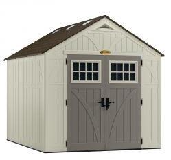 Abri de jardin résine SUNCAST WOODGRAIN - 7 90m Abri de jardin résine SUNCAST