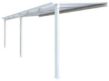 Pergola en aluminium Blanc Classique - plusieurs tailles Pergola en aluminium Blanc