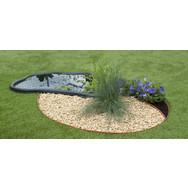 Bordure de jardin en terre cuite extensible