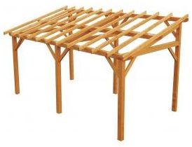 Carport Vanoise non traité 284 x 540 cm