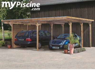 Carport Double Eco 1 Variante A - 563 x 490 cm