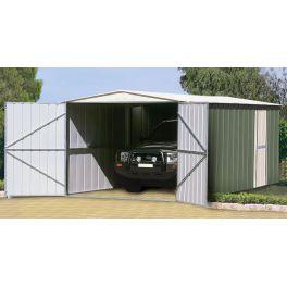 Garage métal Colorbond 18.05 m² - Vert