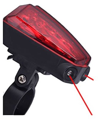 Eclairage Vélo LED et Laser