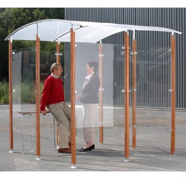 Abri fumeurs 4 et 6 m²
