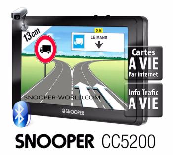 Gps camping car snooper CC5200 Essentiel