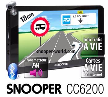 Gps camping car snooper CC6200 essentiel