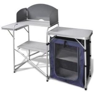 Meuble de cuisine camping + rangement