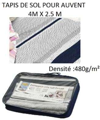 Tapis de sol Caravane Camping car Auvent CAMP4 4mX Tapis de sol Caravane Camping