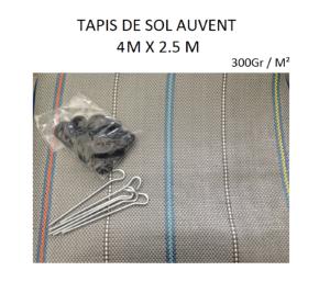 Tapis de sol Caravane, Camping car, Arisol PVC 4.0