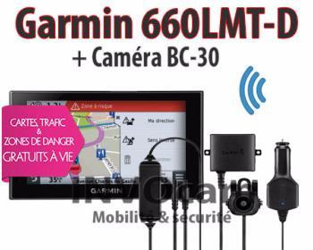 PACK Garmin Camper 660LMT-D + caméra sans fil BC 3