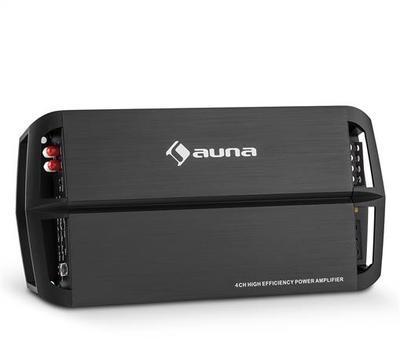 Auna AMP490BK Ampli voiture 4 canaux 360W classe A