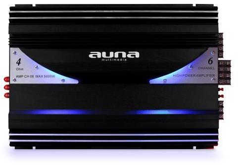 Auna AMP-CH06 Amplificateur de voiture